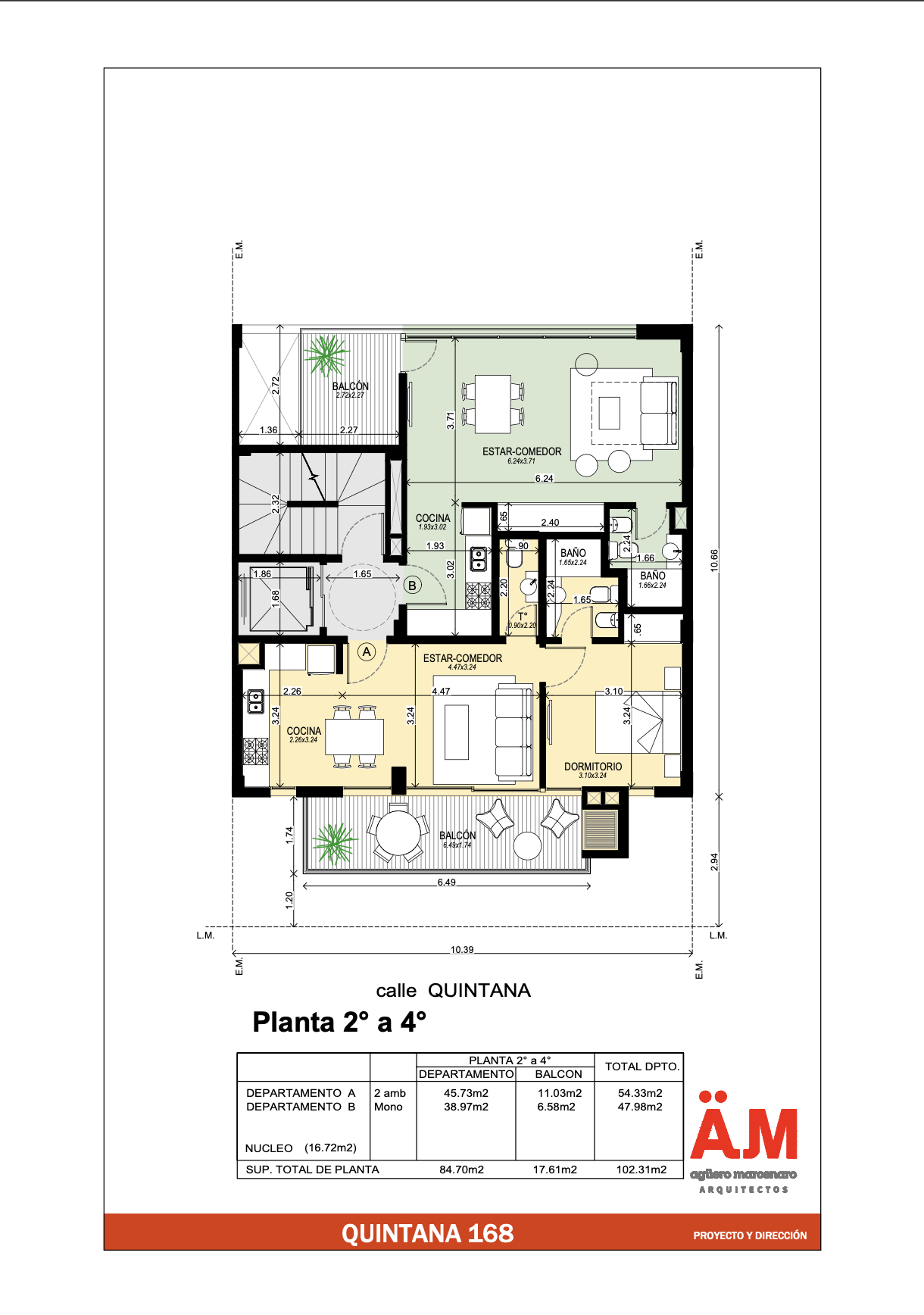 Planta 2 a 4